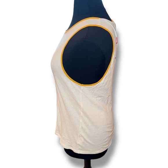 JUNK FOOD CLOTHING KANSAS CITY CHIEFS WOMENS WHITE BINDING TANK TOP XXL - Picture 2 of 11